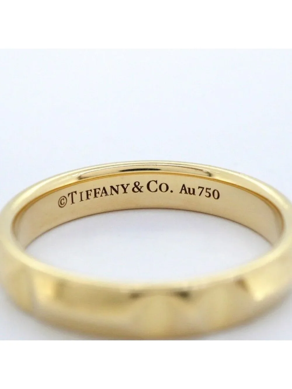 Tiffany & Co Ring Tru Band 18k Yellow Gold